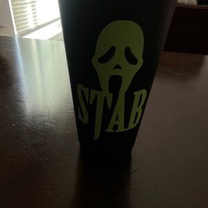 Ghost face stab cup